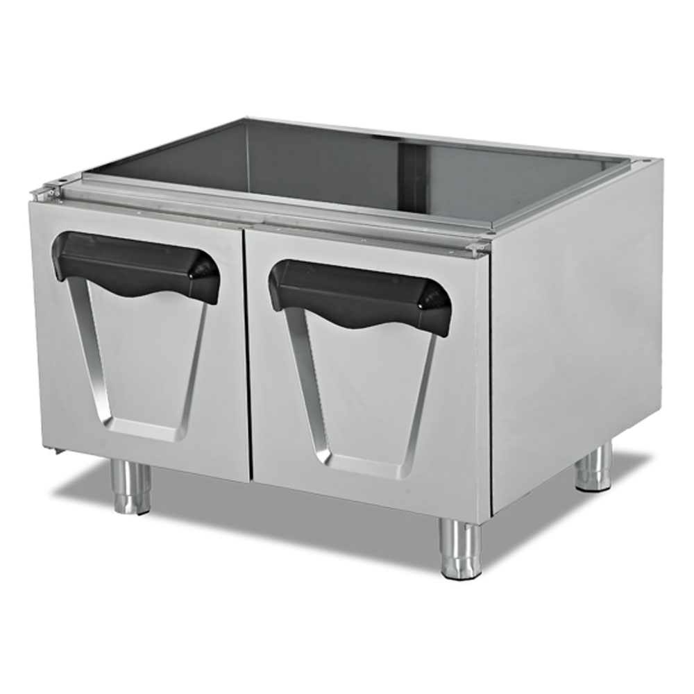 Dulap neutru dublu cu usi batante PLUS, inox, 80*79*55 cm