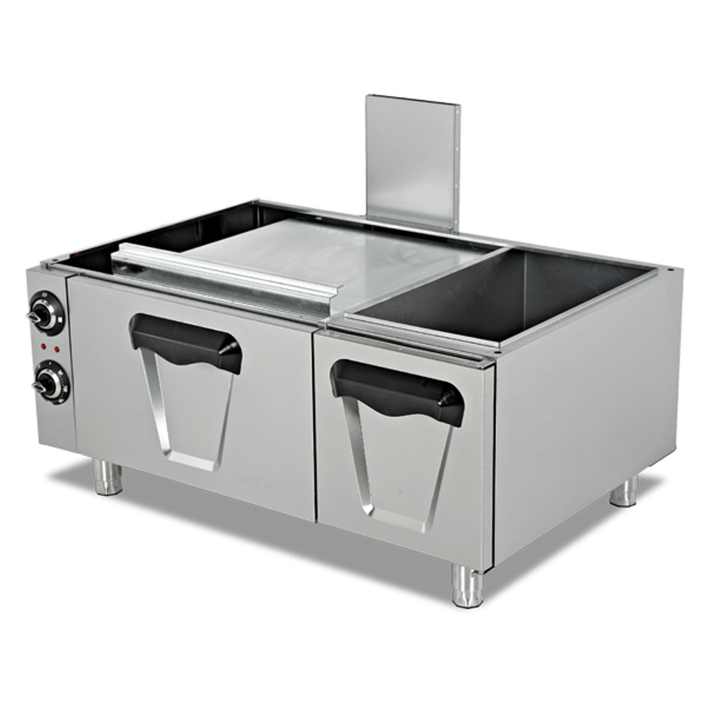 Cuptor profesional, inox, electric, cu dulap inchis PLUS, 2*GN 2/1