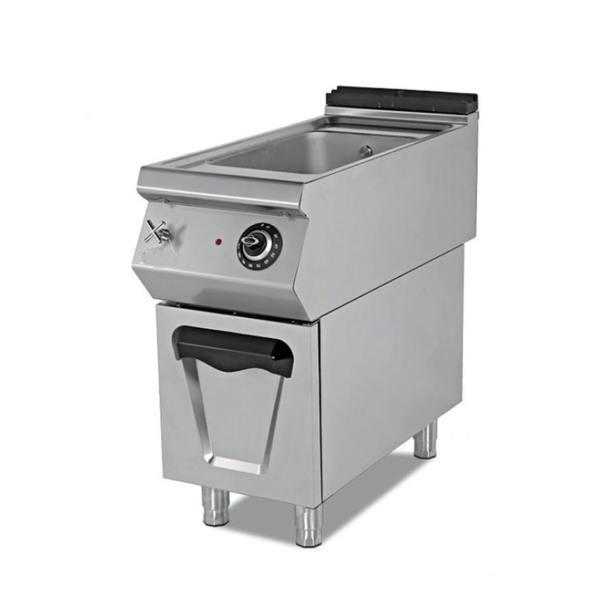 Bain marie profesional, electric, inox, 1 bazin, 40*90*80 cm