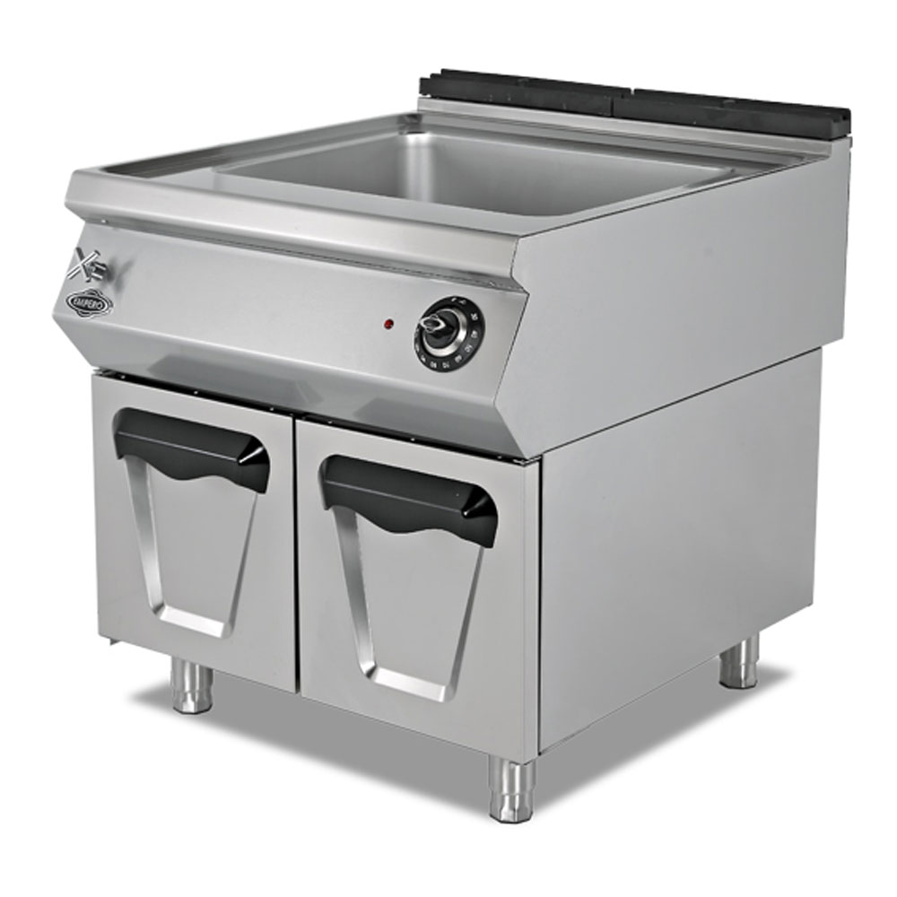 Bain marie profesional, electric, inox, 2 bazine, 80*90*80 cm