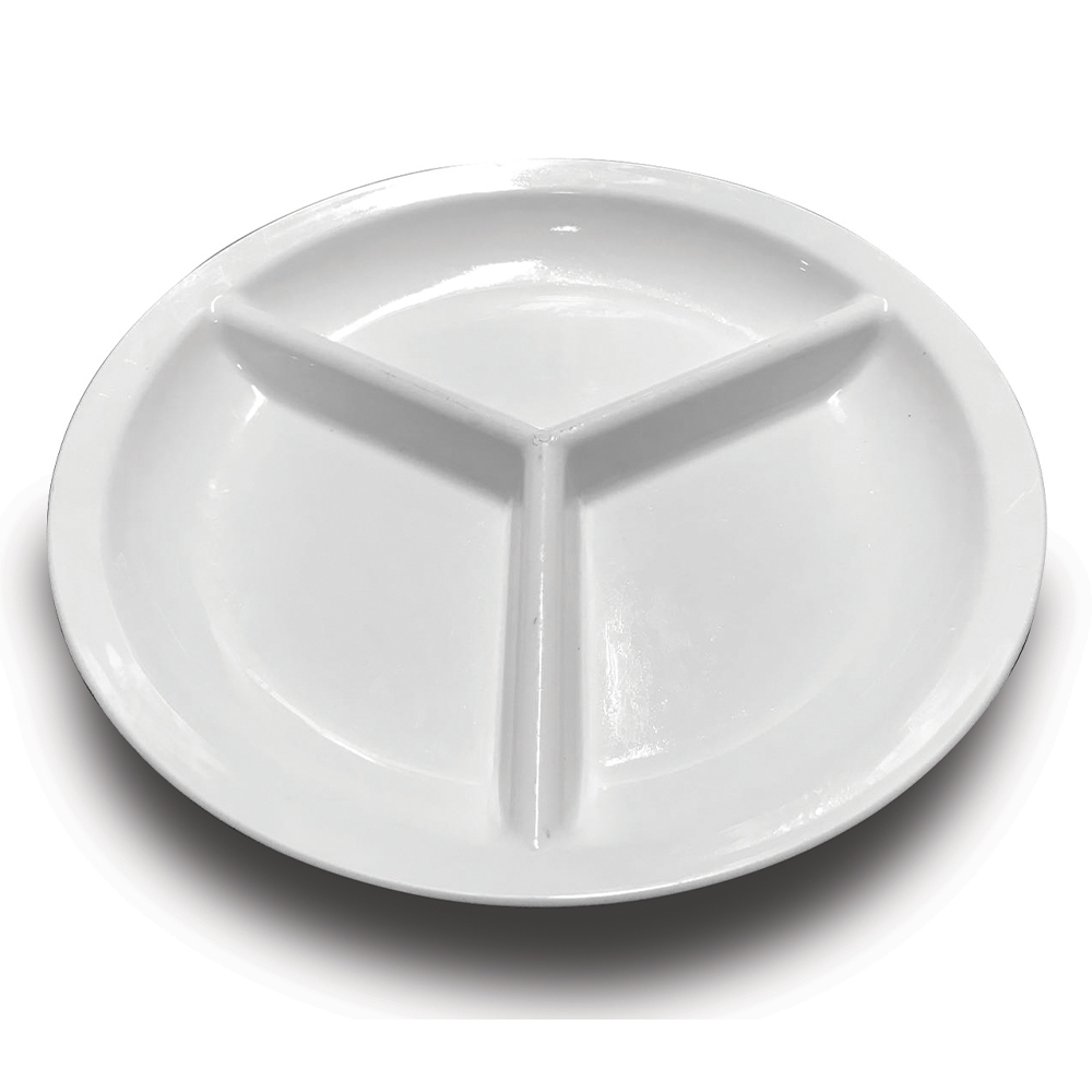 Caserola mic dejun cu 3 compartimente