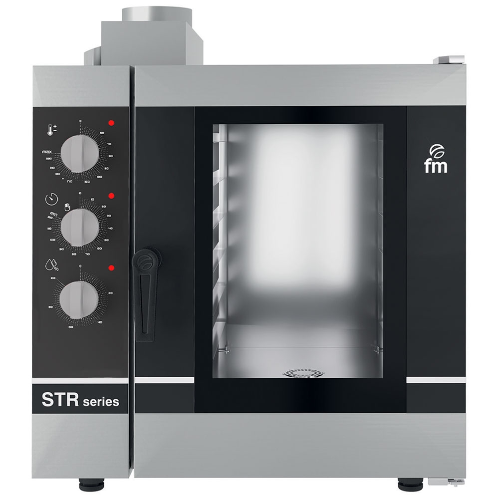 Cuptor profesional gastronomie / patiserie FM pe gaz cu 6 cuve si panou de control mecanic
