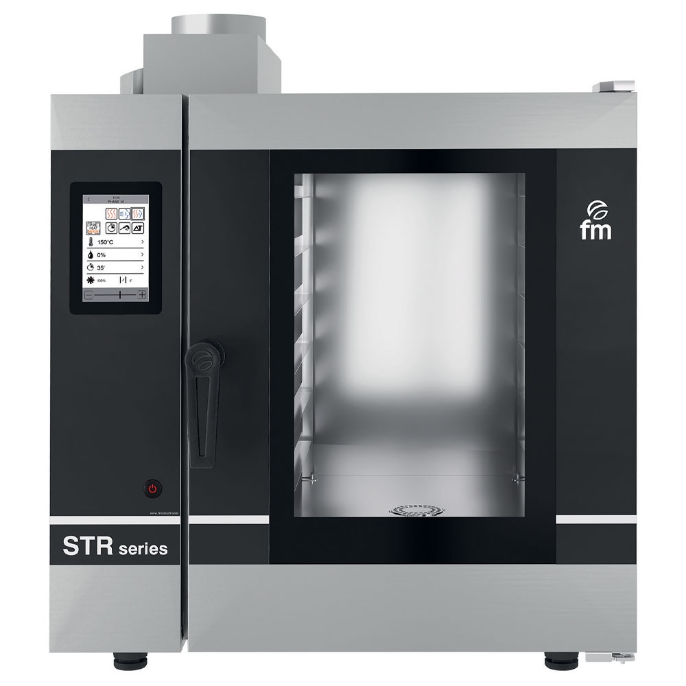 Cuptor profesional gastronomie / patiserie FM pe gaz cu 6 cuve si panou de control touchscreen