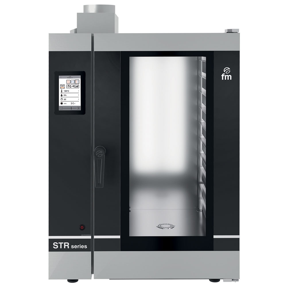 Cuptor profesional gastronomie / patiserie FM pe gaz cu 10 cuve si panou de control touchscreen