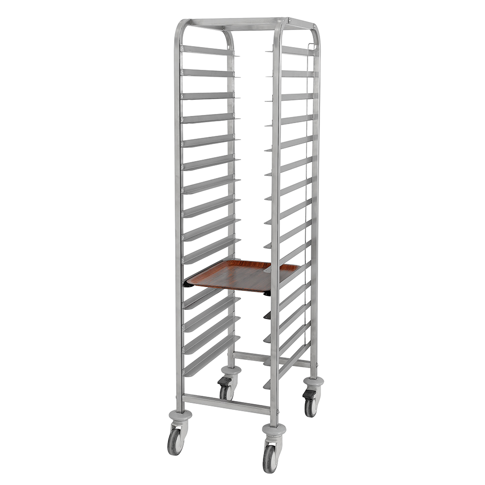 Carucior inox pentru tavi 37*53 cm