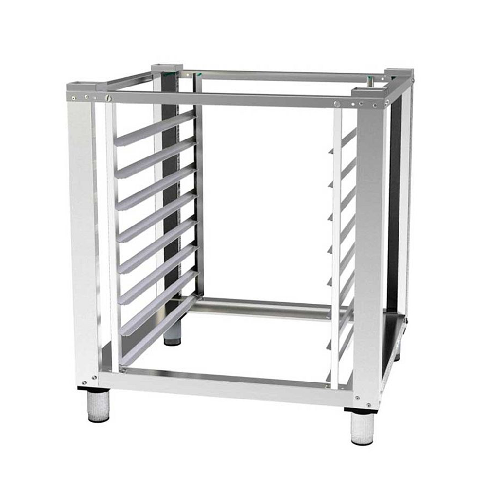 Suport cuptor FM din inox cu 8 suporti 60x40 cm