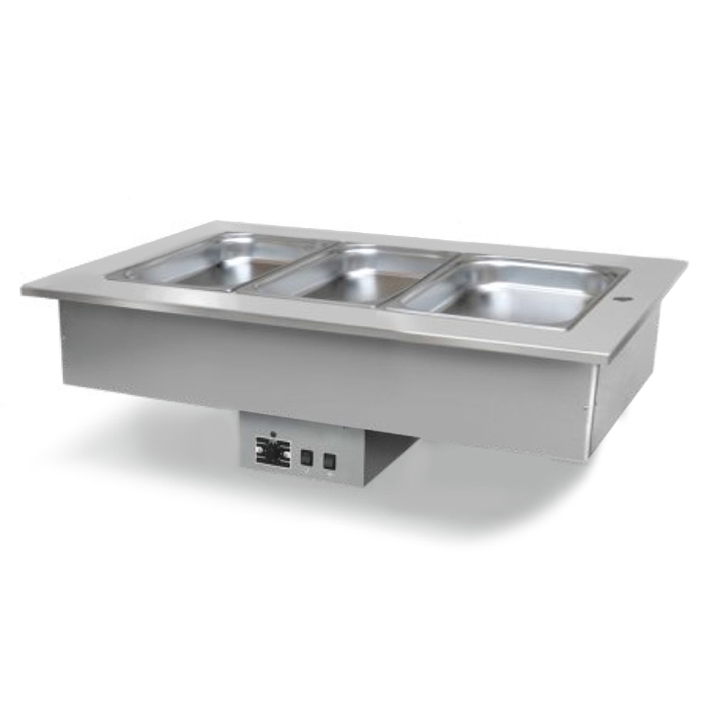 Modul bain marie drop-in 3 GN1/1