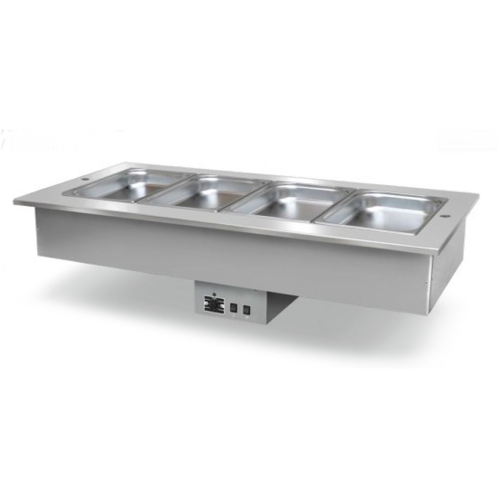 Modul bain marie drop-in 4 GN1/1