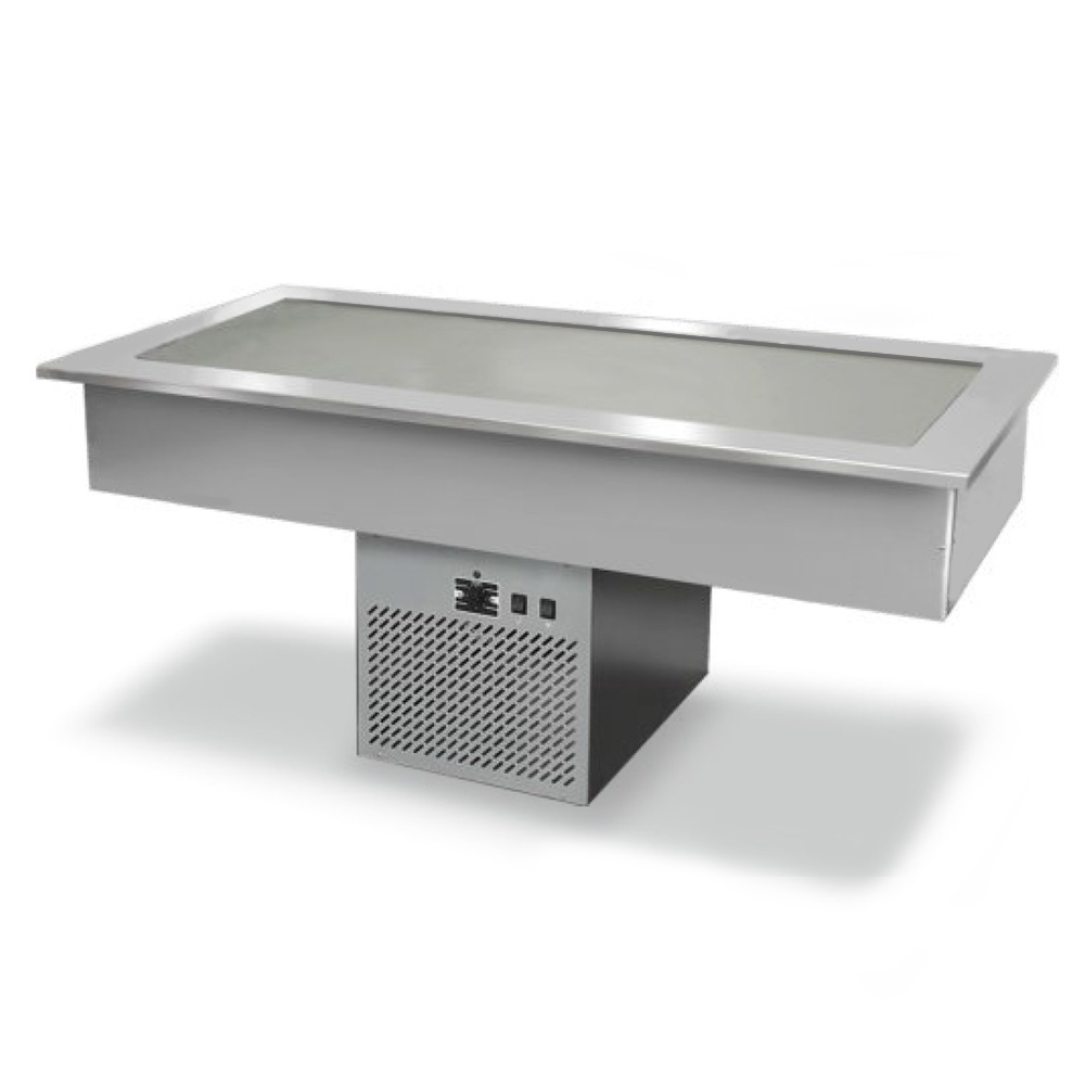 Plan frigorific drop-in 220 cm pentru autoservire