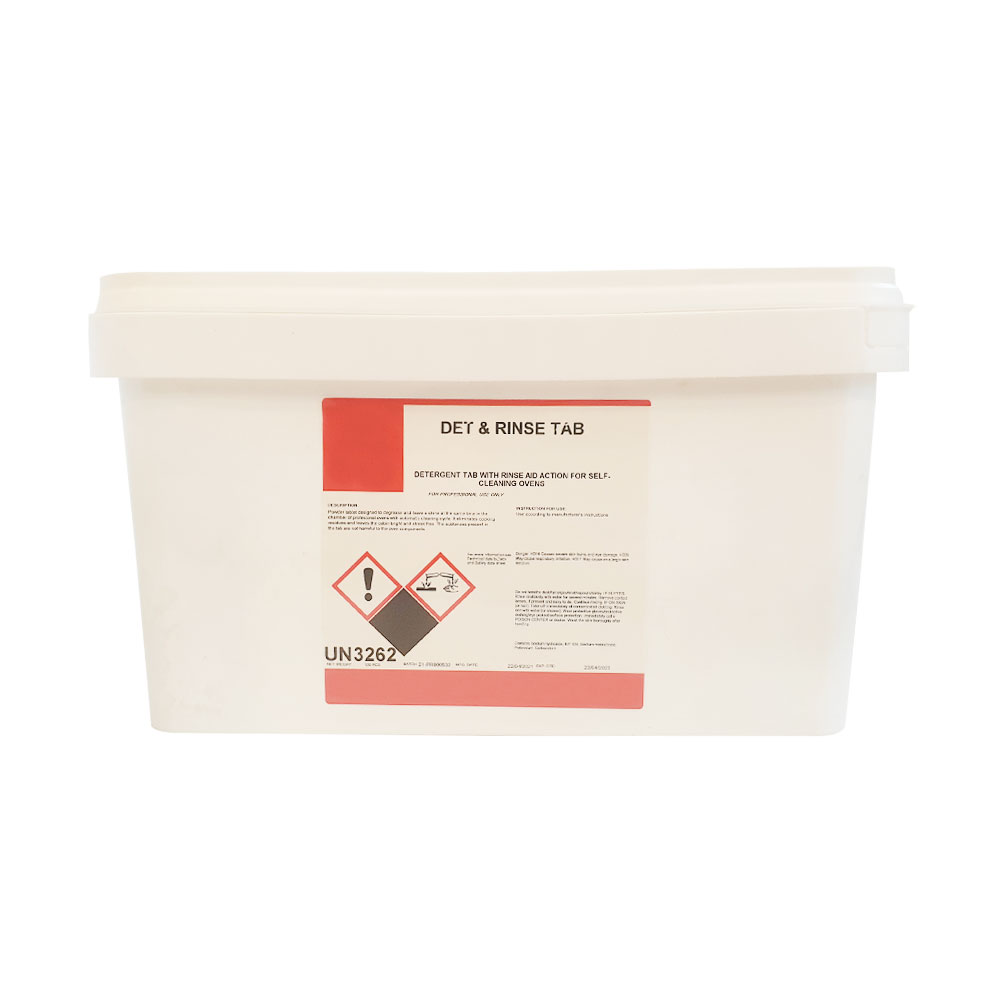 Detergent set 120 pastile pentru cuptoarele cu autocuratare