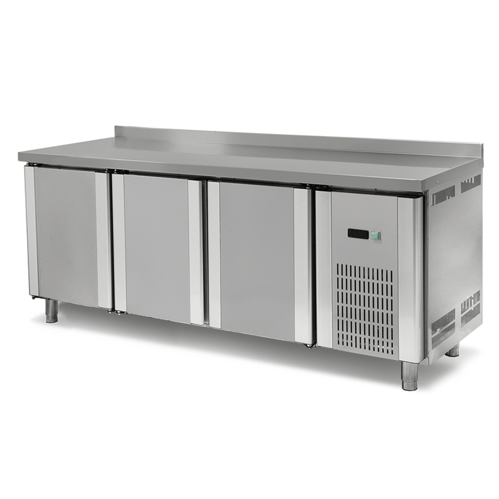 Masa rece congelare, profesionala, inox, 3 usi, 200*70*85 cm