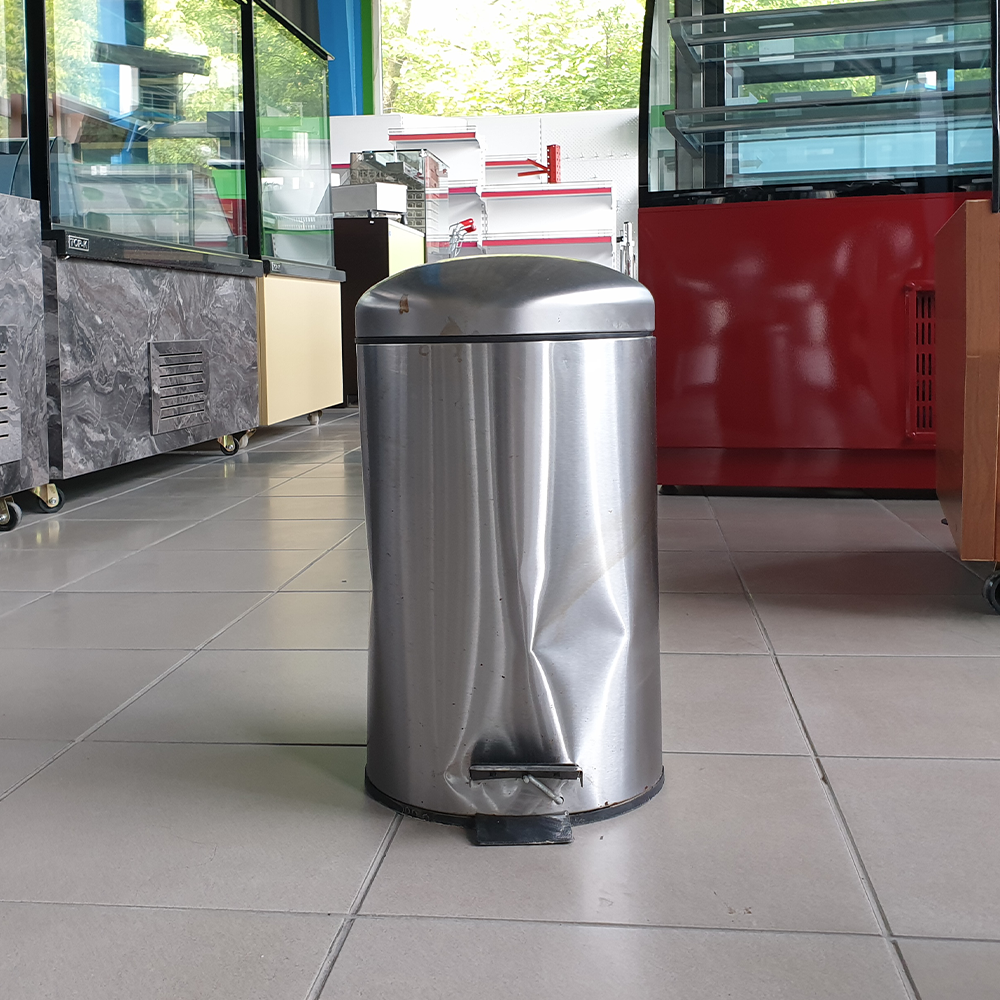 Cos de gunoi din otel inox