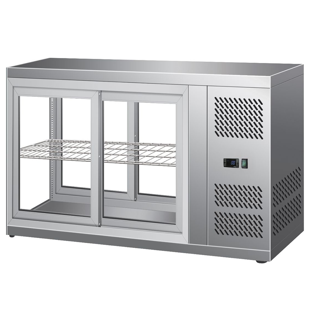 Vitrina frigorifica, racire ventilata, 110 lt, 91*51*55 cm