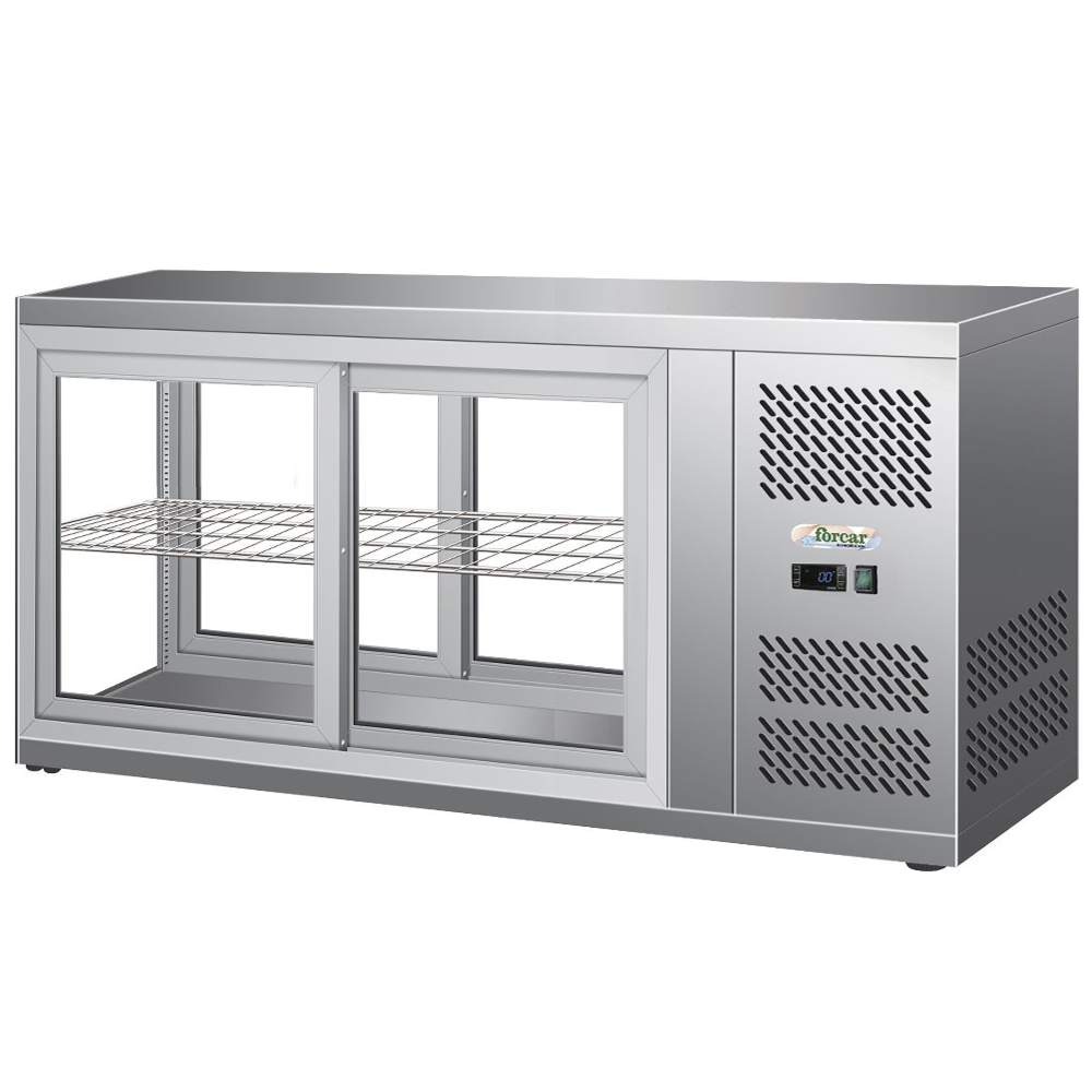 Vitrina frigorifica, racire ventilata, 150 lt, 110*51*55 cm