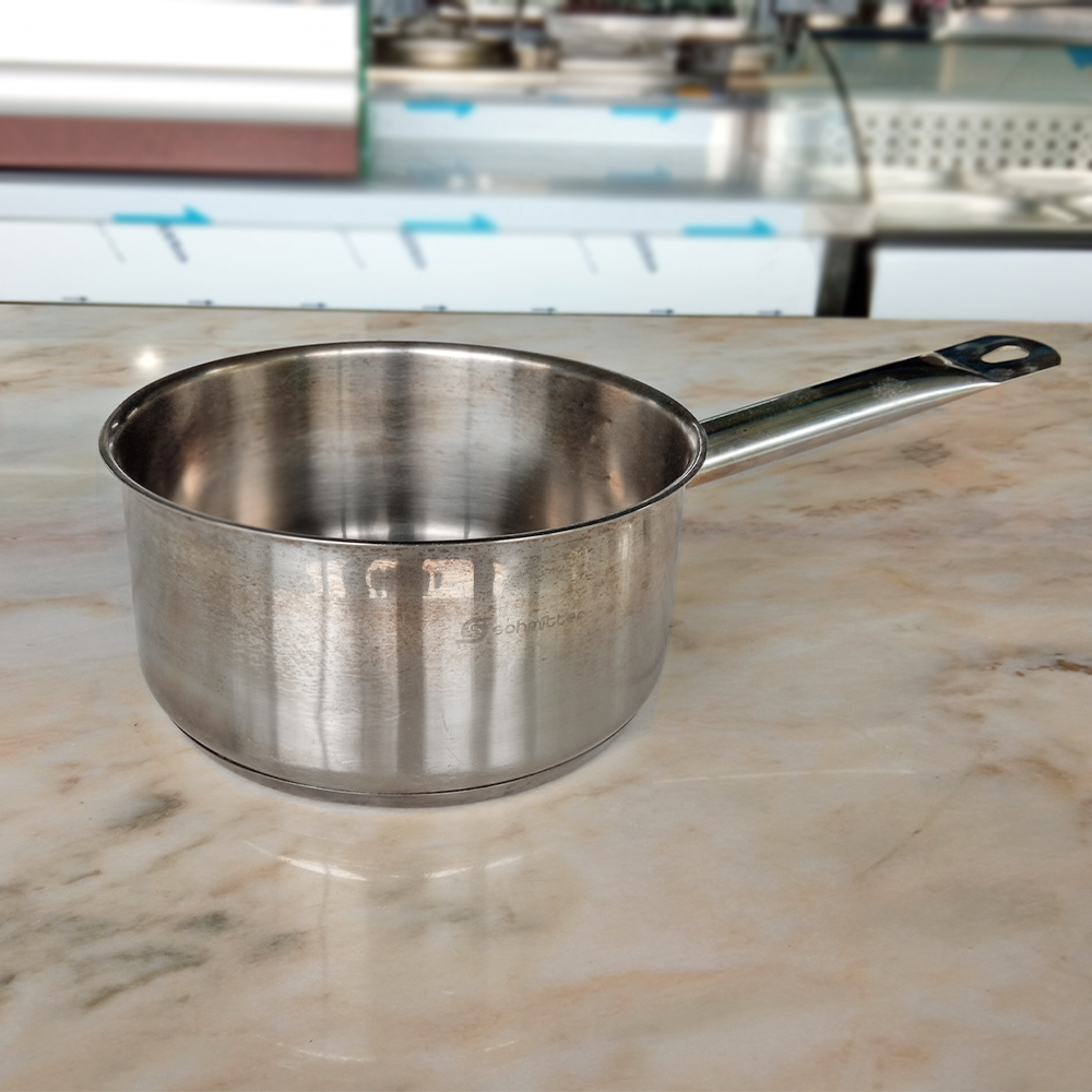 Cratita inox cu maner 2 lt