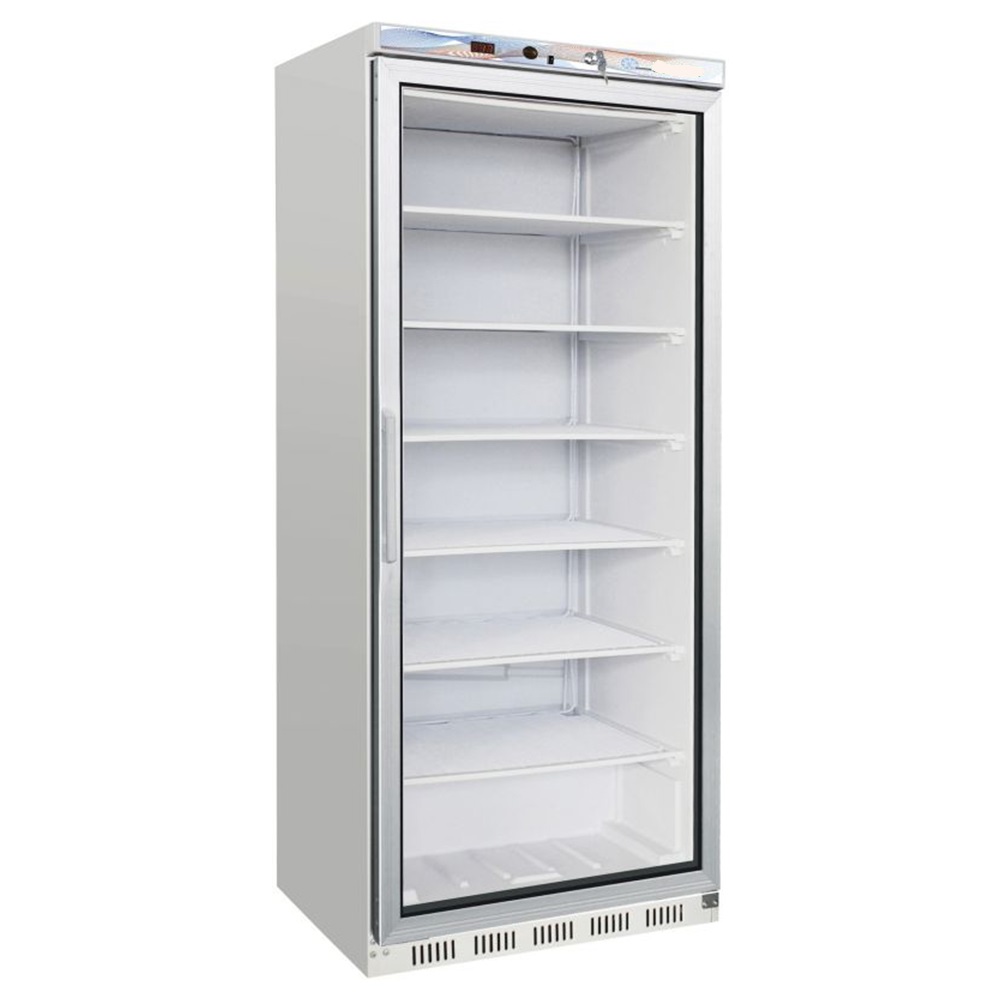 Dulap congelator vertical, cu 1 usa din sticla, 555 lt