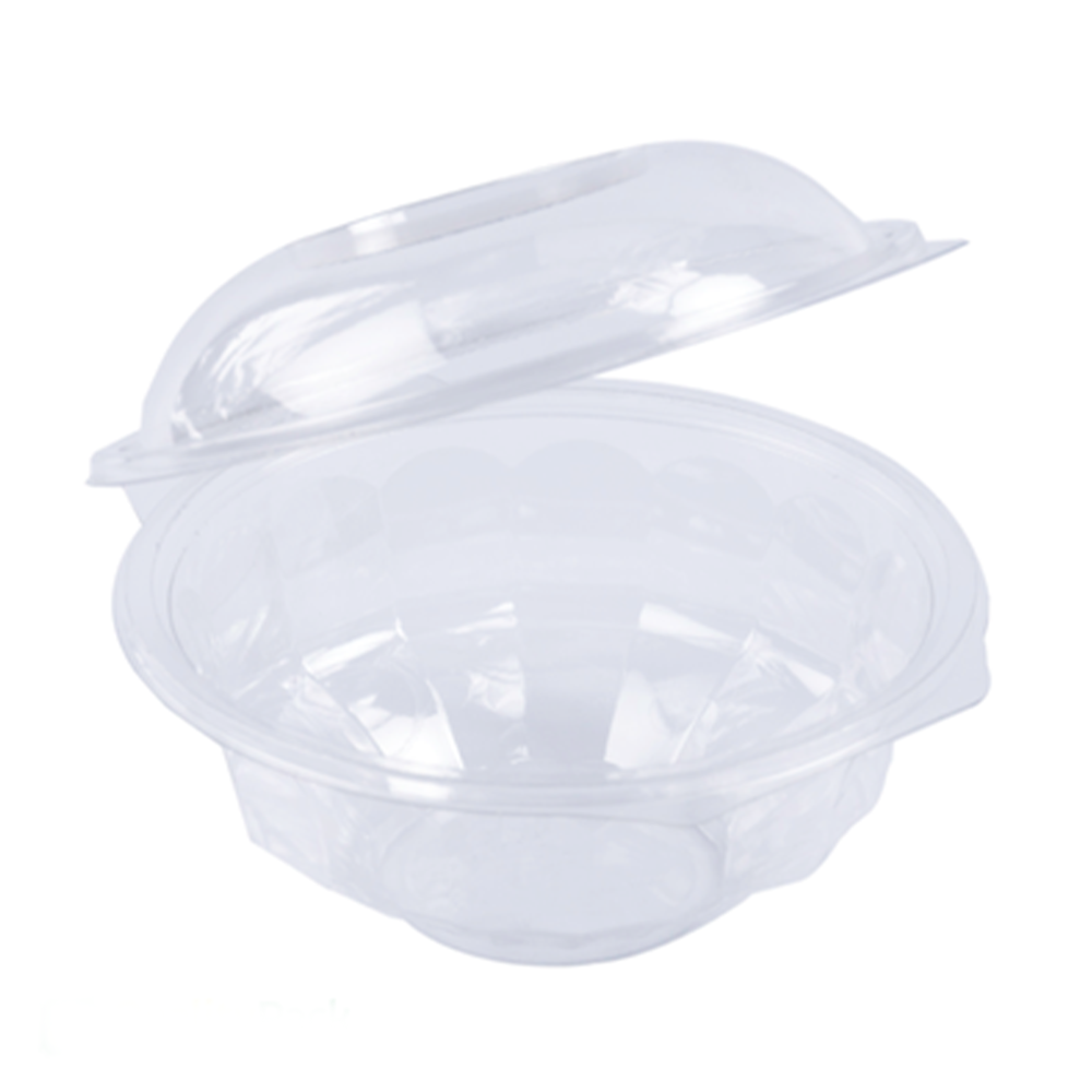 Caserola rotunda  salata din plastic cu capac