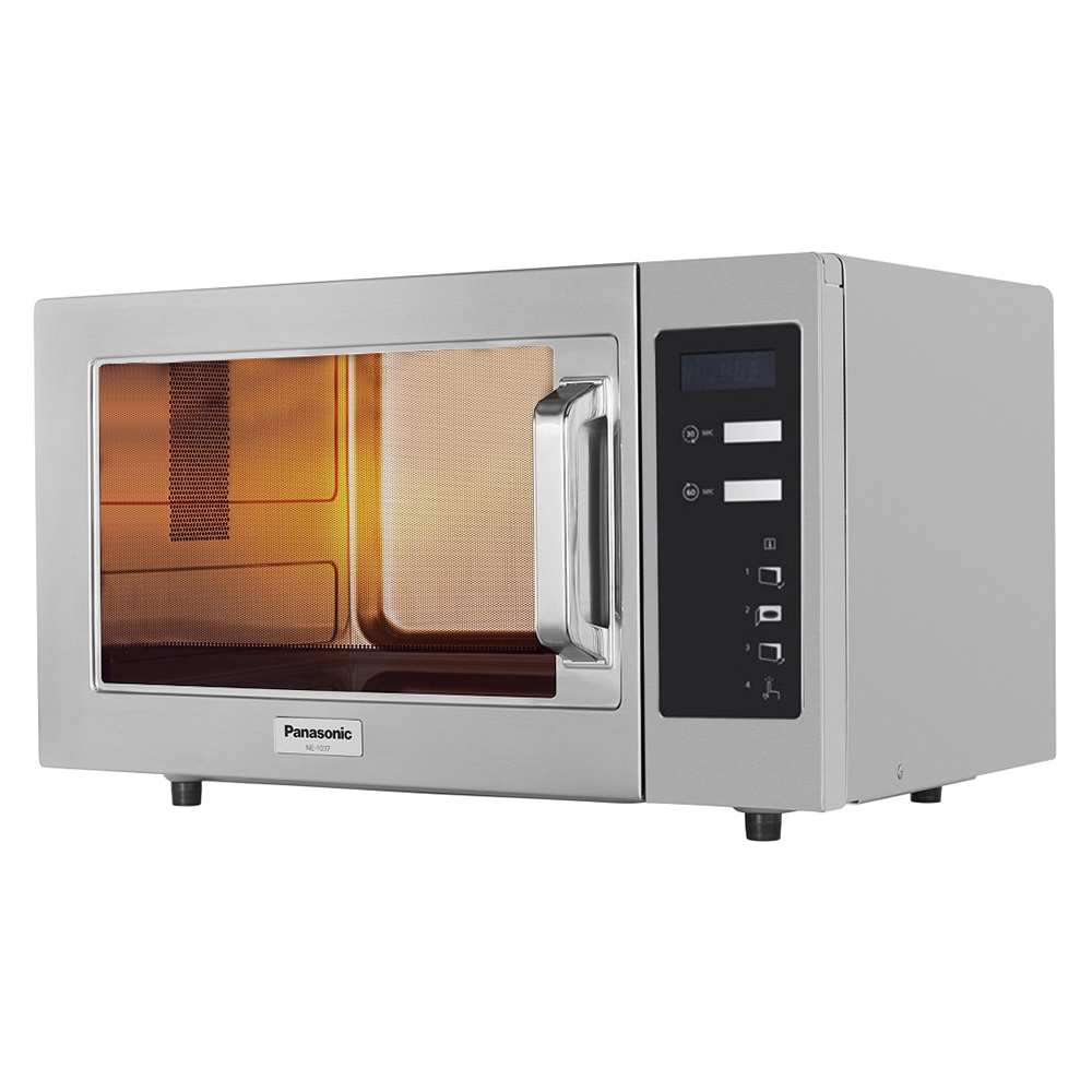 Cuptor profesional cu microunde Panasonic, inox, 22 lt
