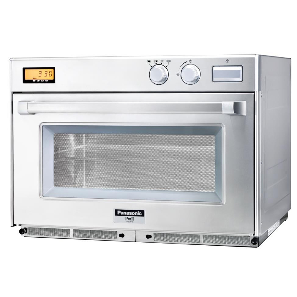 Cuptor profesional cu microunde Panasonic, inox, 44 lt