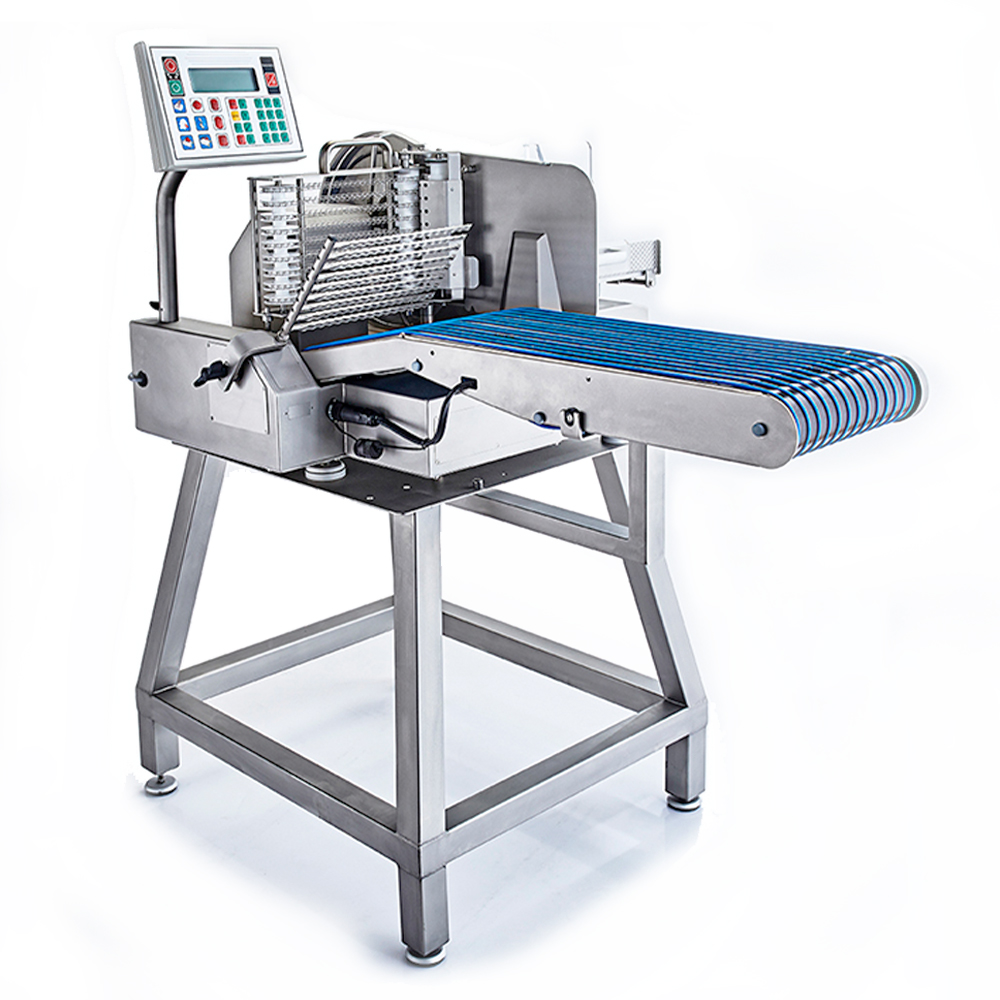 Feliator teflonat cu banda si suport, complet automat, pentru mezeluri/branzeturi/carne SIRMAN diametru 33 cm