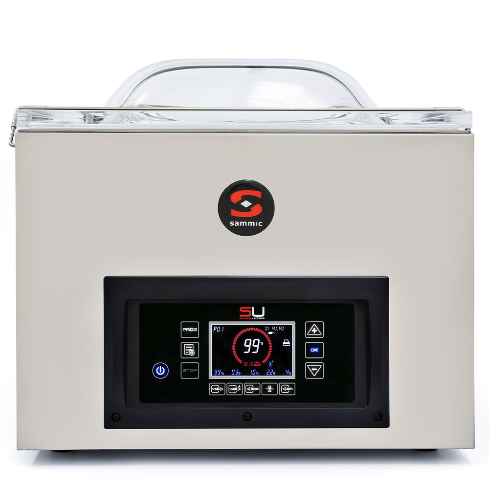 Masina de ambalat SAMMIC cu vacuum si senzor