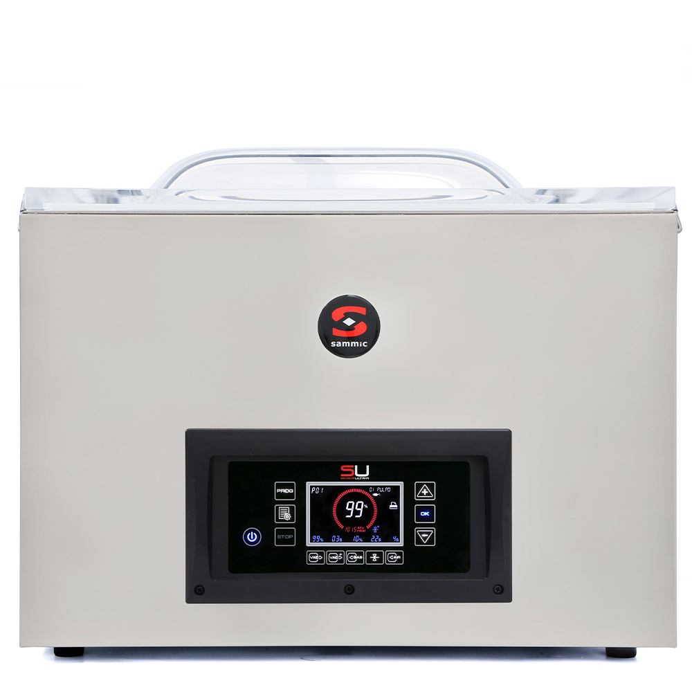 Masina de ambalat SAMMIC cu vacuum si senzor