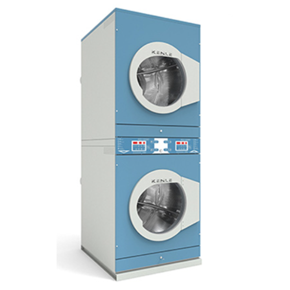 Uscator rotativ dublu KENLE, capacitate 18+18 kg, Gaz