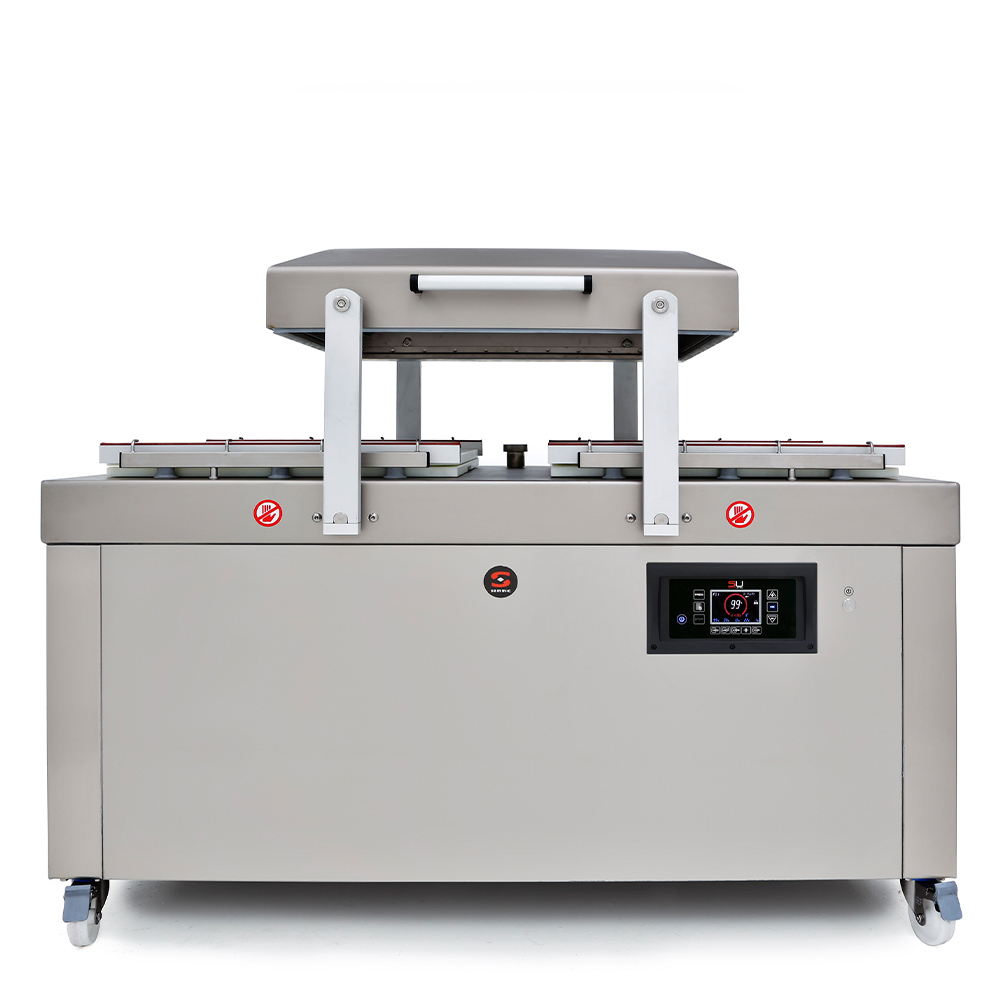 Masina de ambalat dubla SAMMIC cu vacuum si senzor