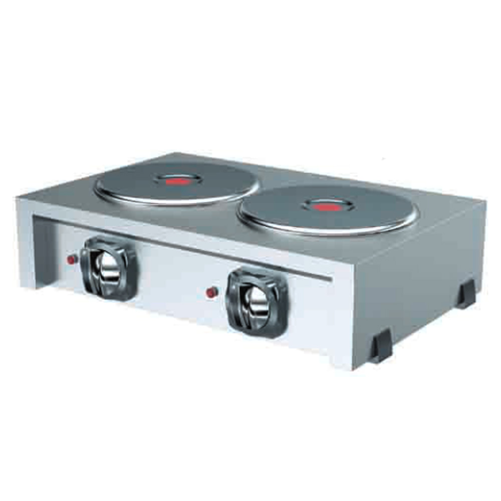 Masina de gatit de banc electrica cu 2 plite