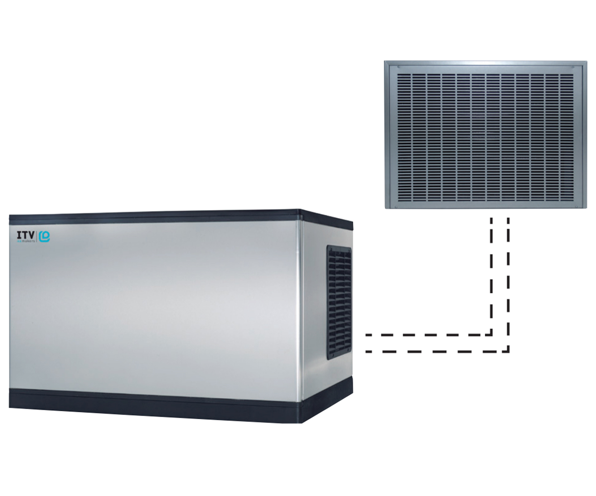 Masina cuburi de gheata profesionala ITV modulara, capacitate 220 kg / zi