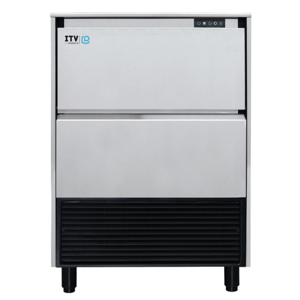 Masina fulgi de gheata grosi profesionala ITV cu depozit, capacitate 240 kg / zi