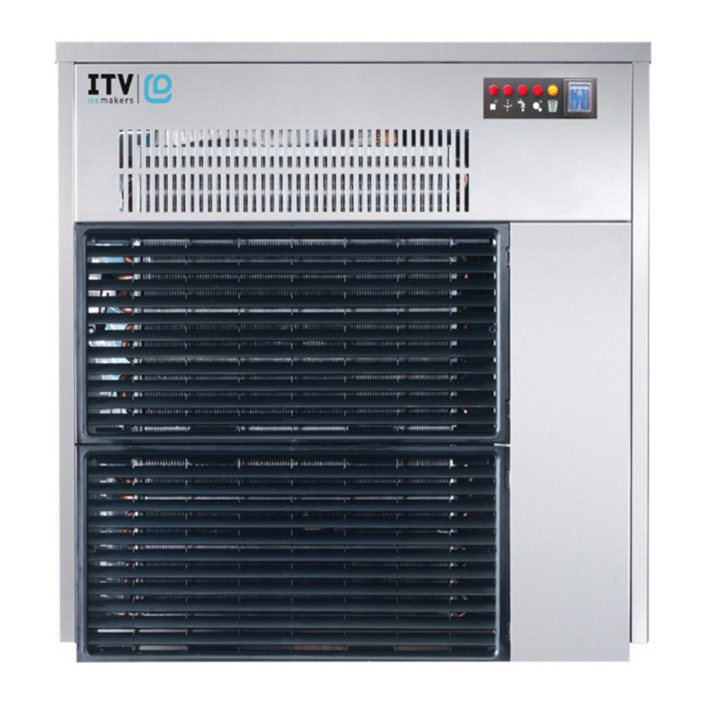 Masina fulgi de gheata granulara profesionala ITV modulara, capacitate 482 kg / zi - 380V