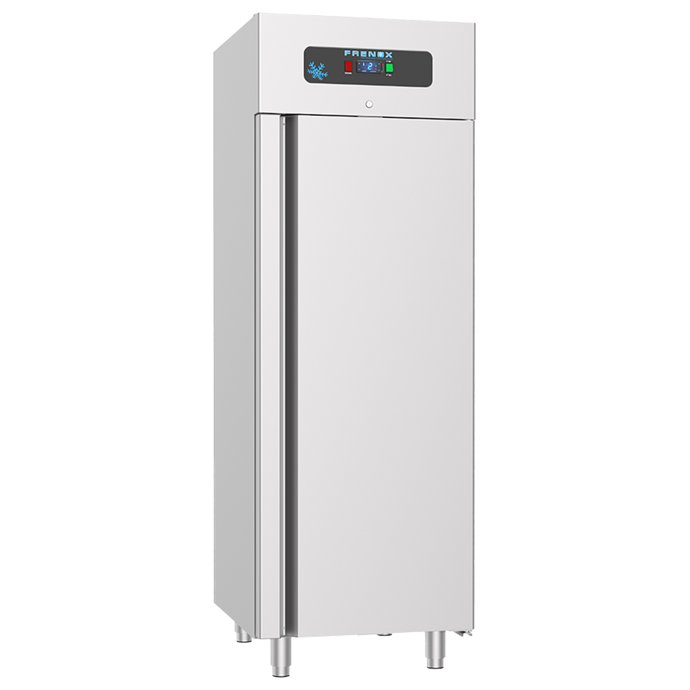 Dulap congelator vertical inox, FRENOX cu 1 usa, Eficienta Energetica, 700 lt