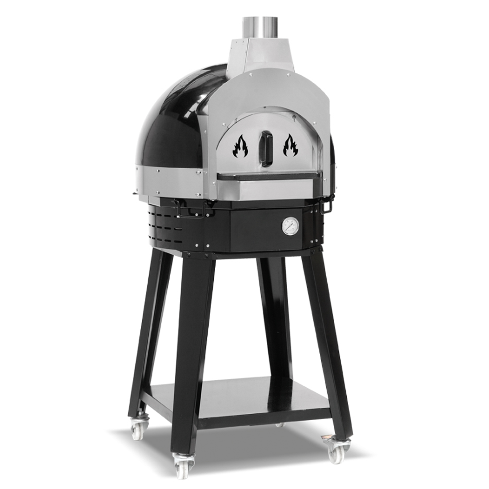 Cuptor profesional traditional pe lemne cu samota, diametrul interior 60 cm