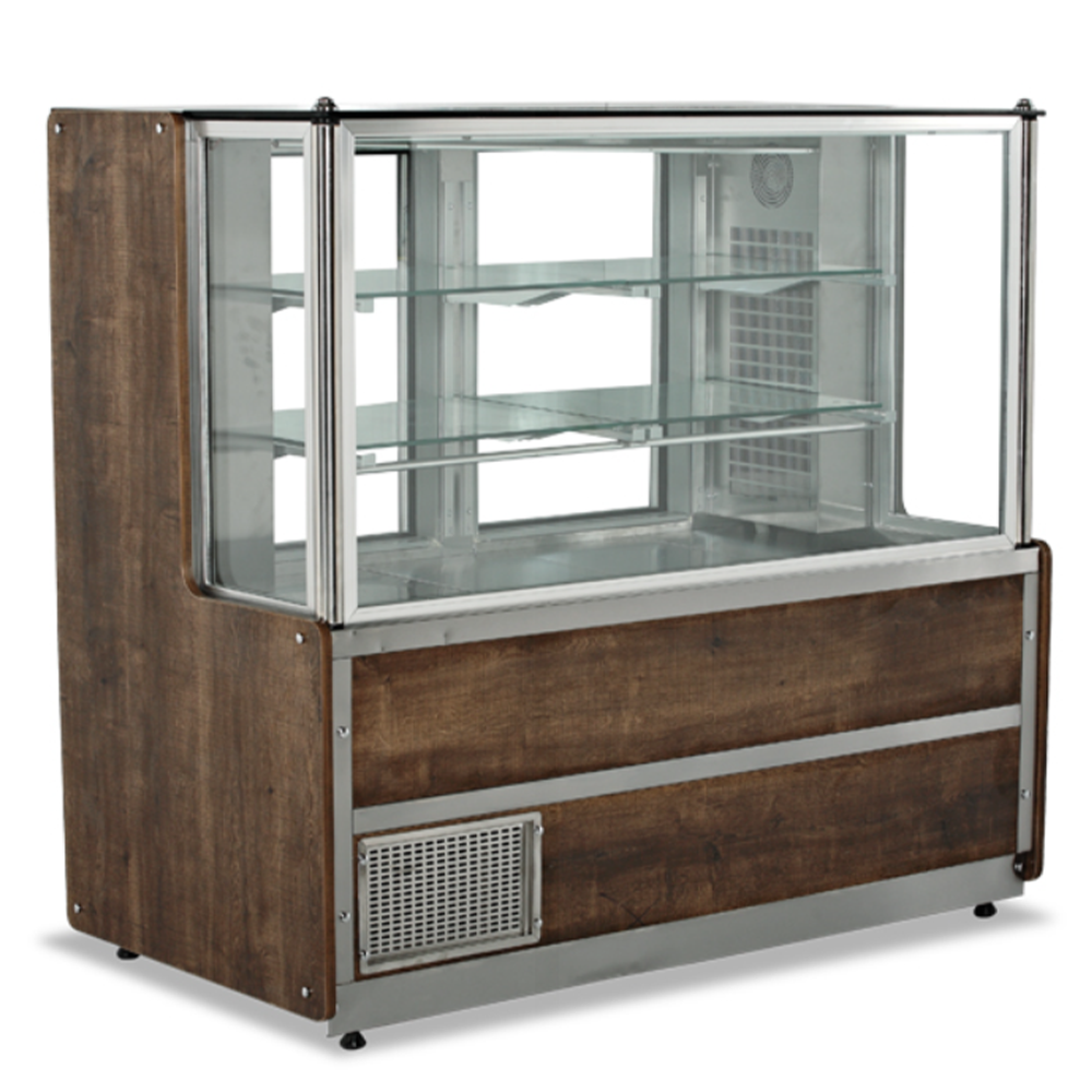 Vitrina frigorifica orizontala, expunere carne si aperitive, geam drept, 100*75*135 cm