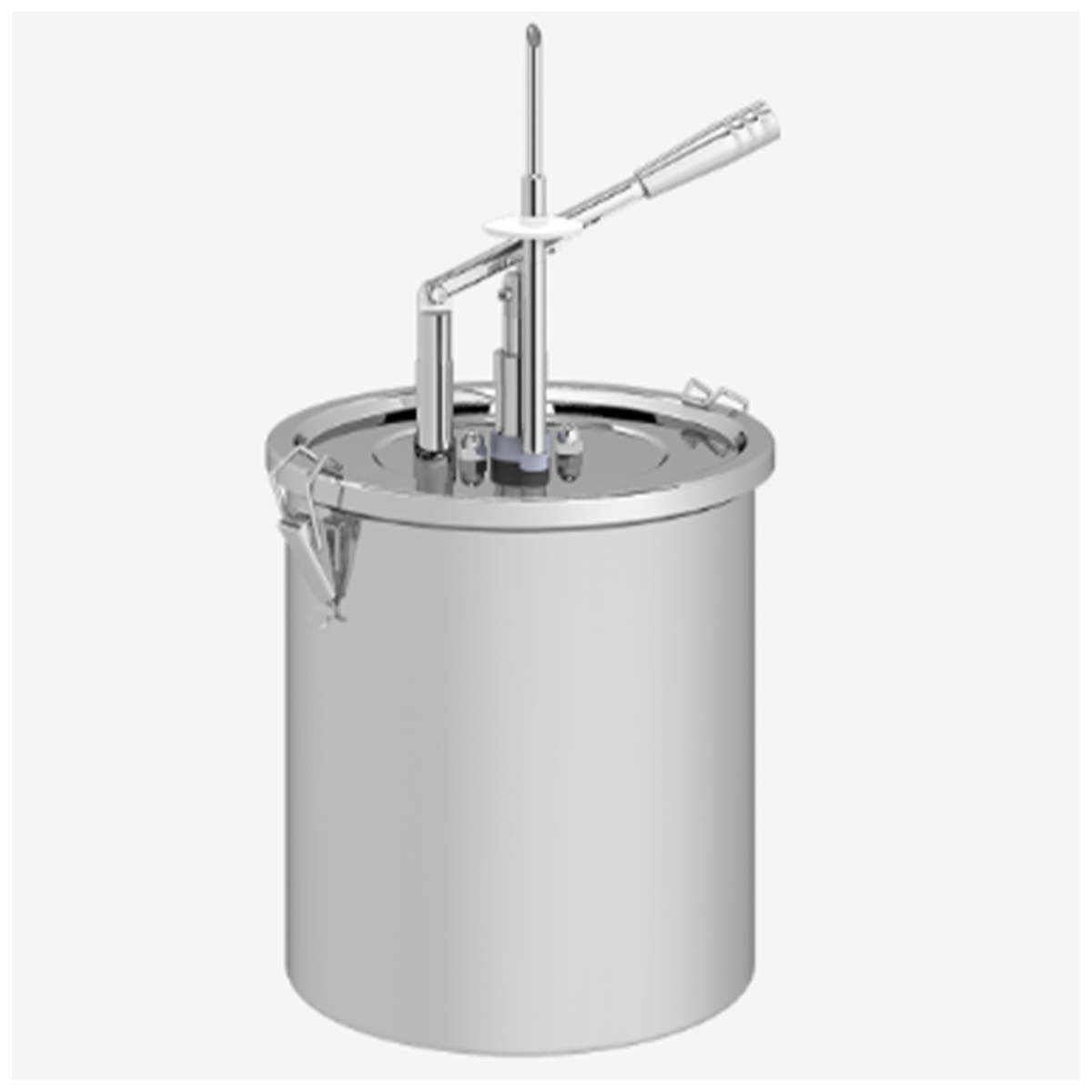 Dozator din inox, cu pompa pt ketchup/mustar/maioneza 10 lt  STANLES STEEL