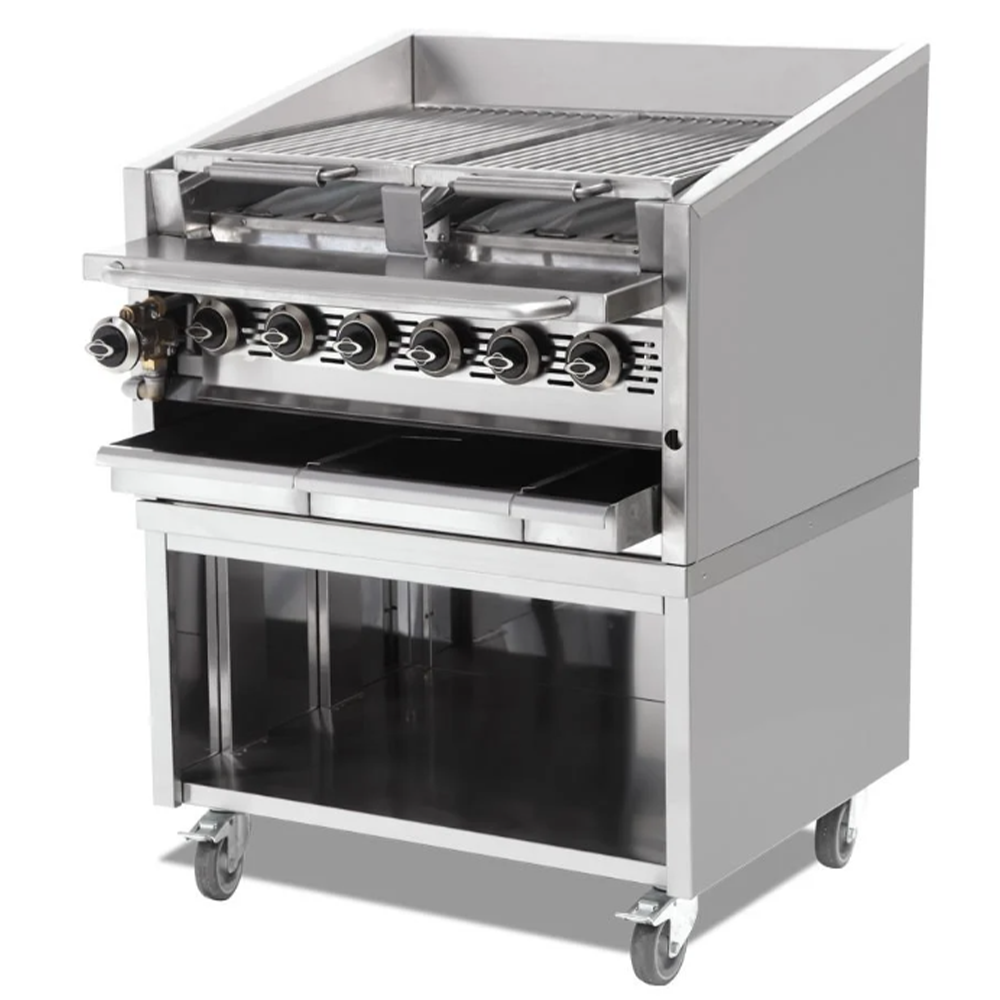 Grill American pe gaz, 80*92*110 cm