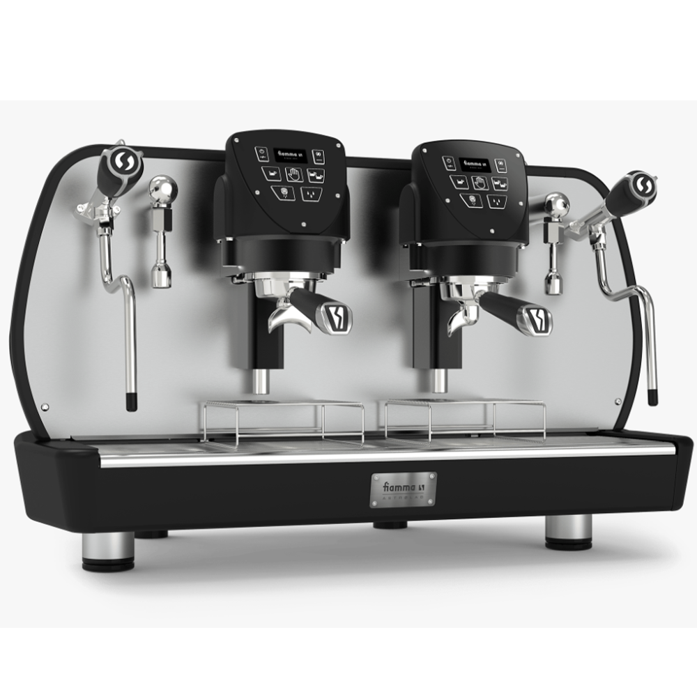 Espressor automat FIAMMA 2 grupuri inteligente, 3.5 - 6.5 kW, inox, 82*63*51 cm