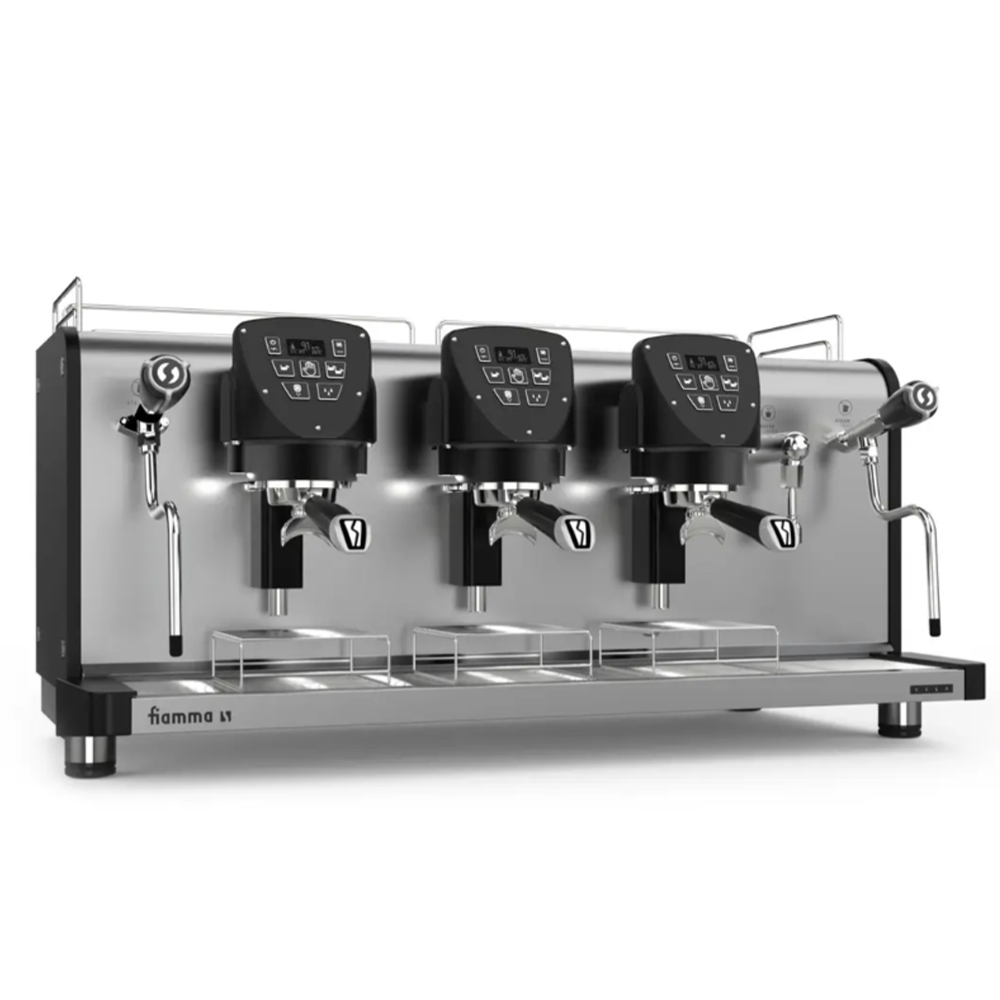 Espressor automat FIAMMA, 3 grup inteligent cu touchscreen, 4.2 ~6.2 kW, inox, 101*53.4*51.7 cm