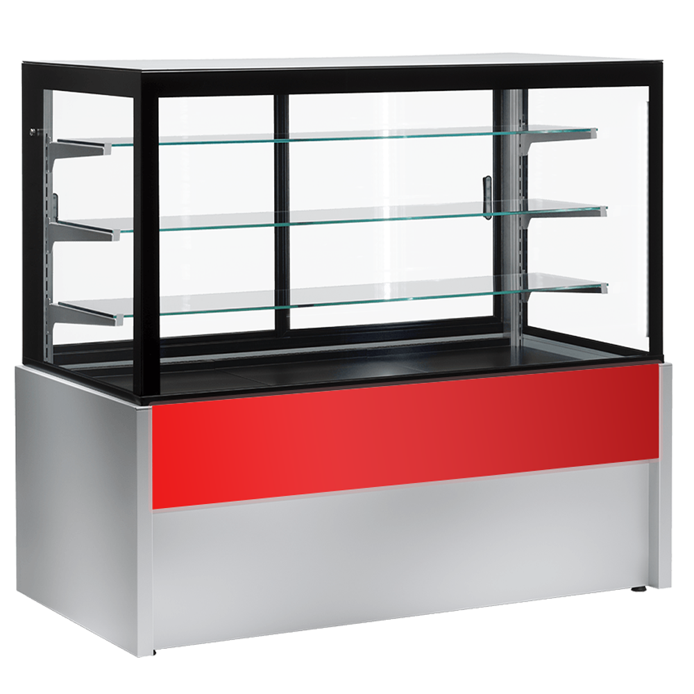 Vitrina frigorifica orizontala, cofetarie, geam drept 100 cm