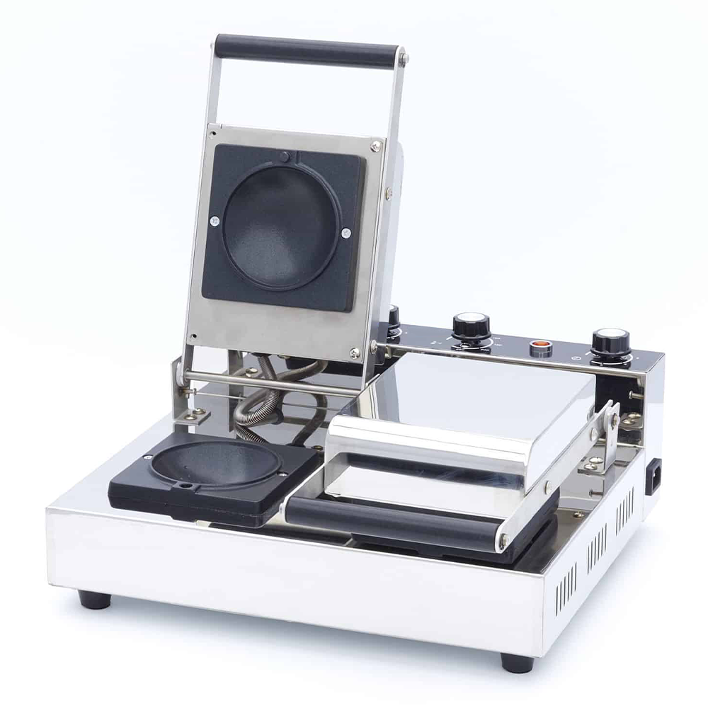 Aparat dublu pentru burgeri inchisi / gogosi umplute / briose / gelato panini