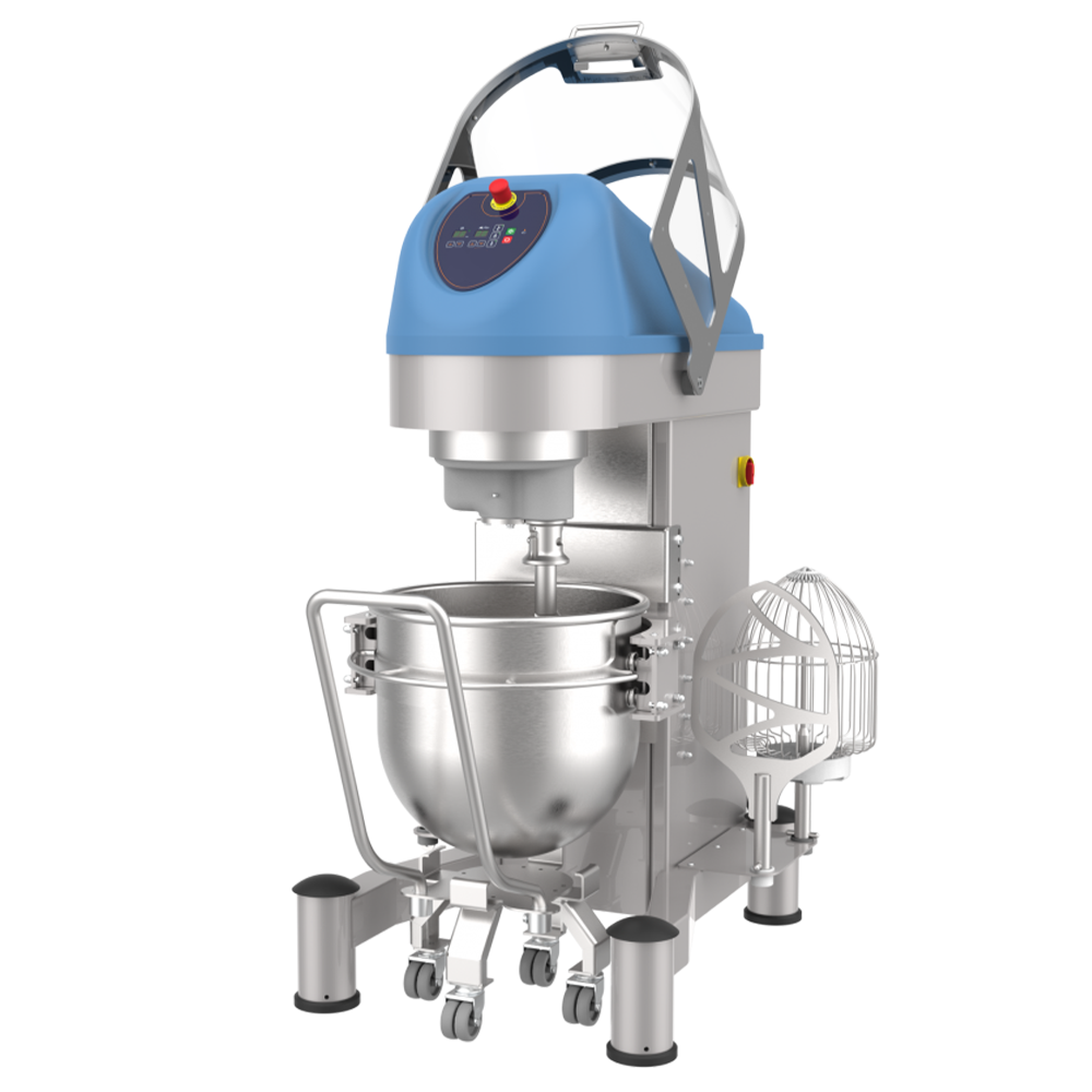 Mixer planetar cu viteza variabila si carucior, inox, 80 lt, 116*108*163