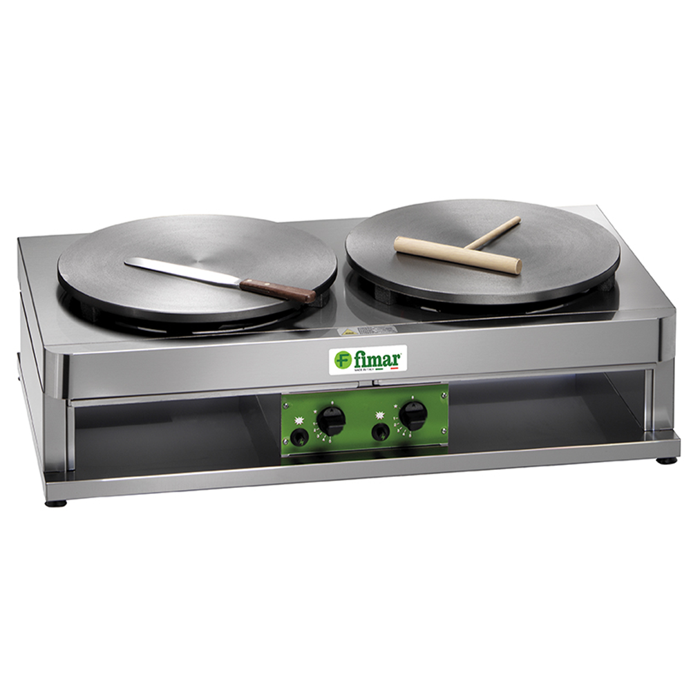 Crepiera gaz dubla FIMAR