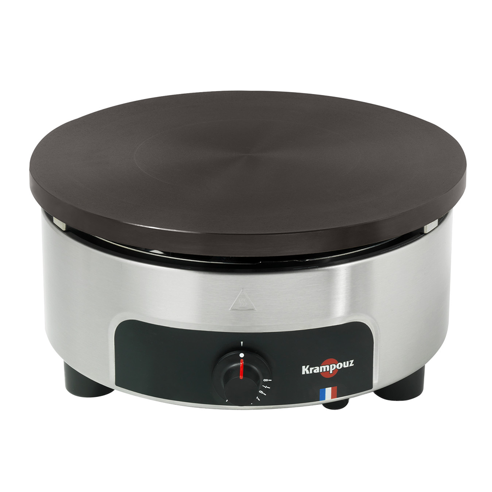 Crepiera pe gaz pentru clatite KRAMPOUZ cu 1 plita diam. 40 cm