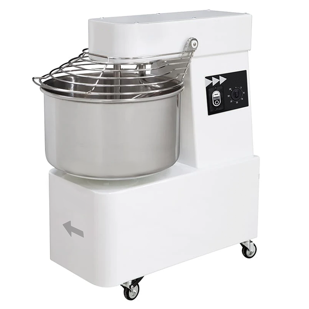 Malaxor aluat PRISMAFOOD ITALIA, 48 lt, 40 kg, cap fix si 1 viteza, monofazat