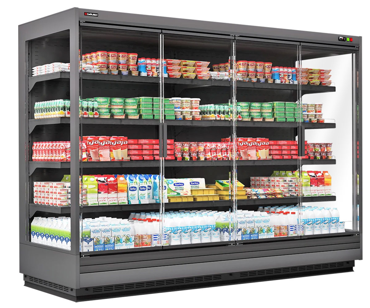 Raft frigorific pentru carne-mezeluri-lactate-bauturi 94 cm - motor exterior