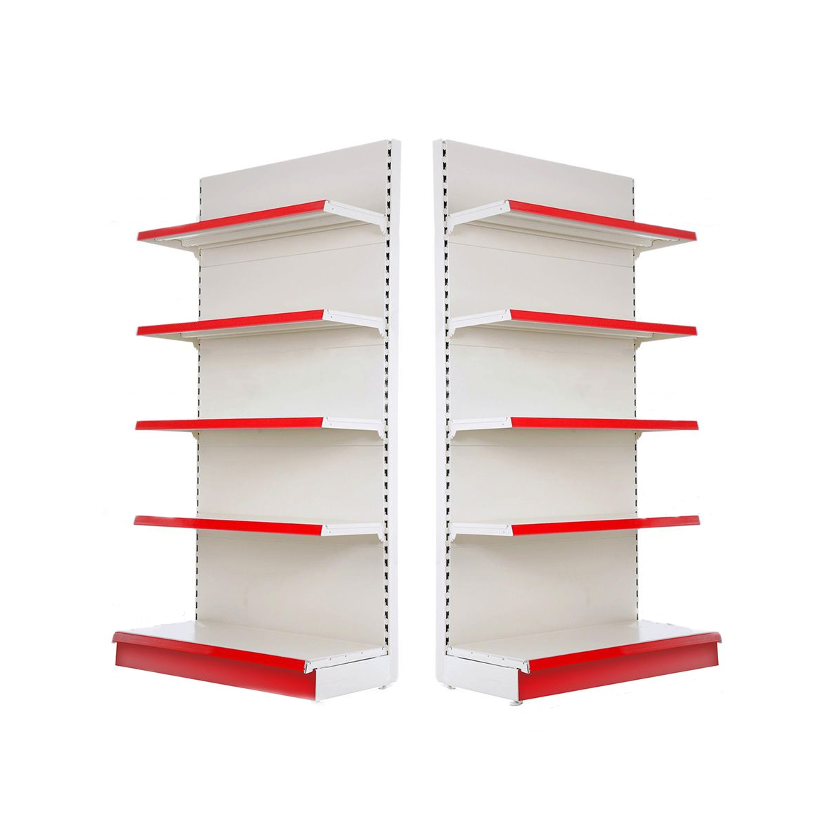 Raft metalic de perete 75*220 baza 40 cm si 4 polite de 30 cm