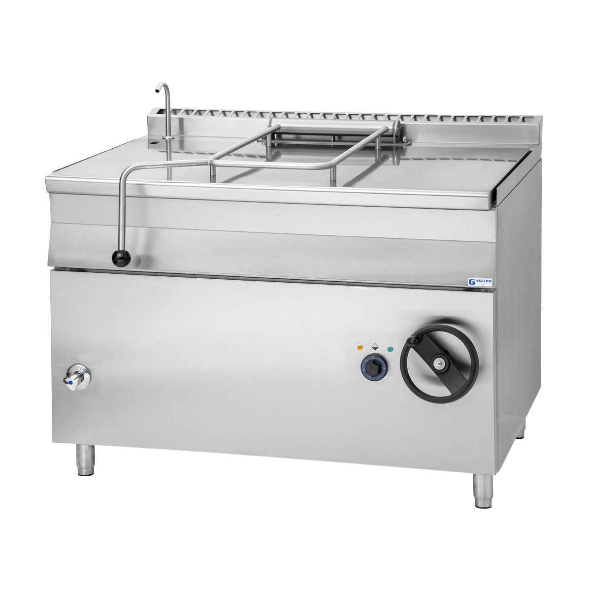 Tigaie basculanta profesionala electrica 120 Lt, Inclinare Manuala, 18 kW, 120*90*90 cm