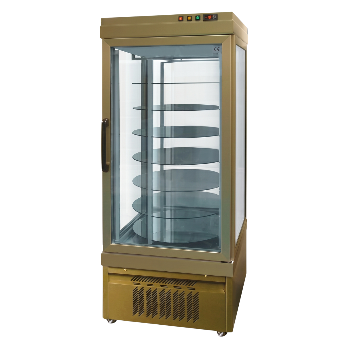 Vitrina frigorifica cofetarie Tekna, temp: +2...+10 °C, racire statica, 560 lt. 76*76*191 cm