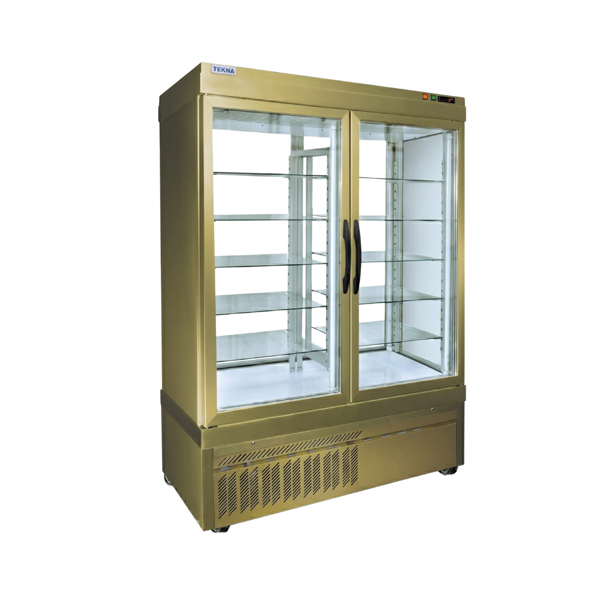 Vitrina congelare cofetarie Tekna, temp: -25...+5 °C, racire ventilata No-Frost, 1052 lt. 132*76*191 cm